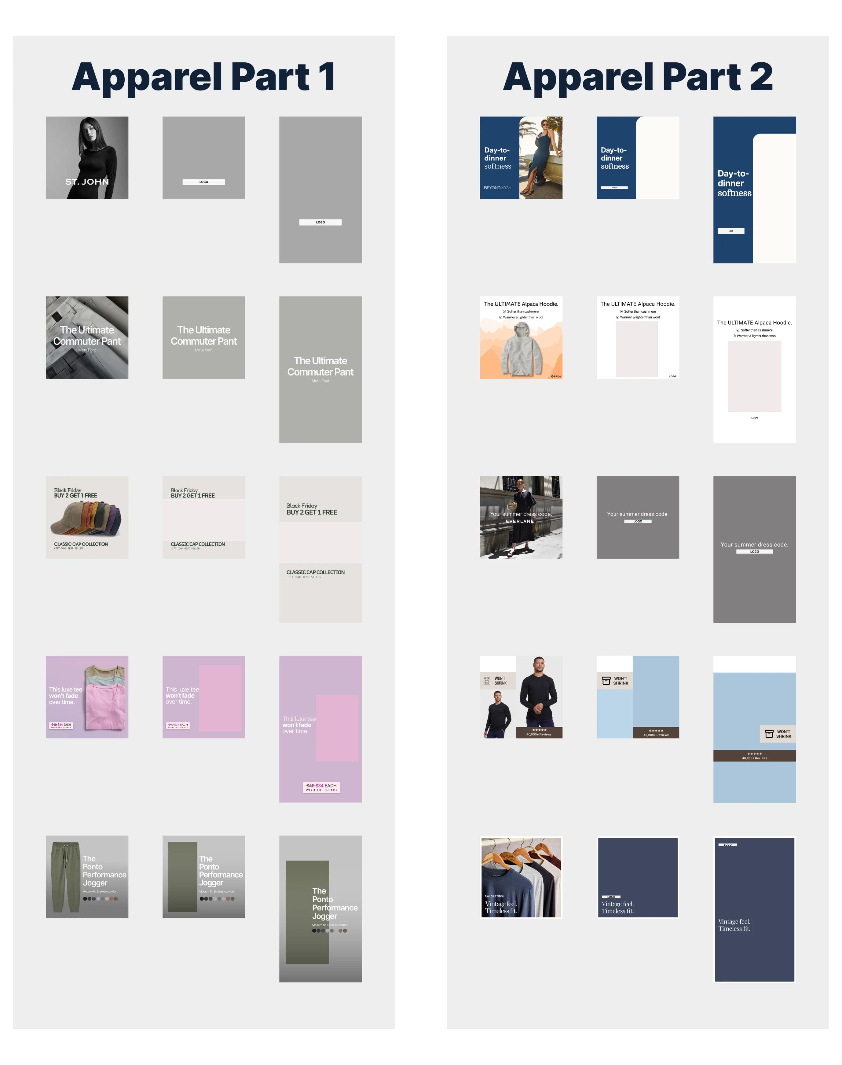 10 free apparel Figma ad templates thumbnail